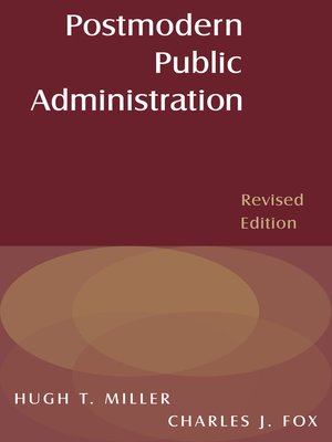 cover image of Postmodern Public Administration